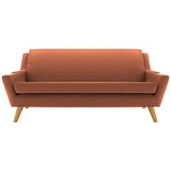 G Plan Vintage The Fifty Five Large 3 Seater Sofa Tonic Orange